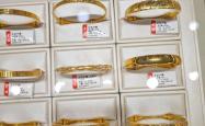 老庙黄金足金饰品跌破千元
