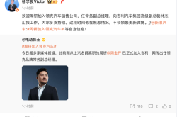 原上汽名爵高管周钘确认入职领克，曾短暂加盟小米汽车