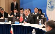 上海合作组织成员国外长理事会会议在天津举行