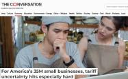 【世界说】美国学者：于美国3500万小企业而言关税不确定性的打击尤为沉重