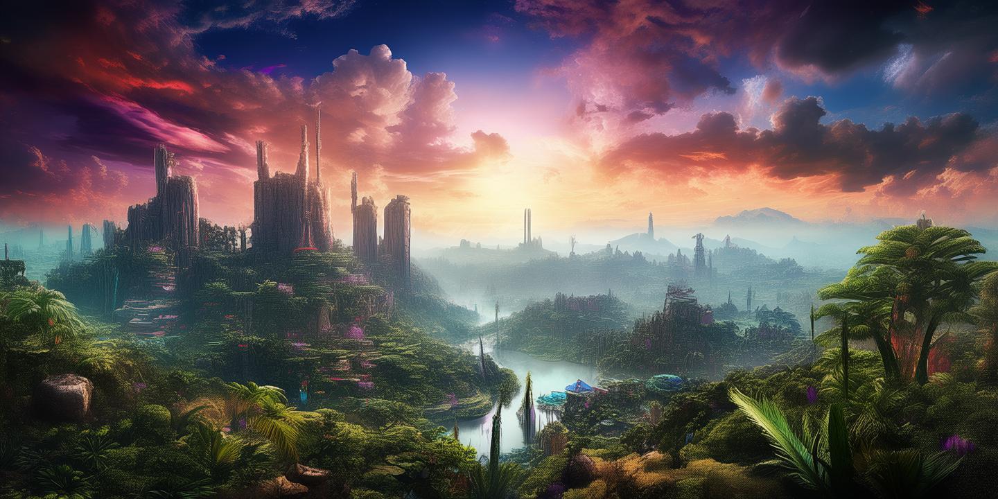 《2019年天堂的美丽画卷：一场穿越时空的视觉盛宴》 第1张