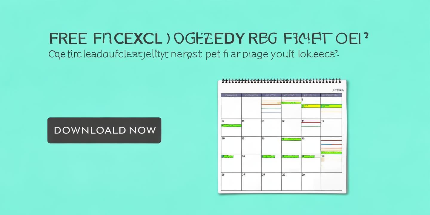 免费下载Excel日历模板,轻松管理您的日程安排! 第1张 免费下载Excel日历模板,轻松管理您的日程安排! 第1张