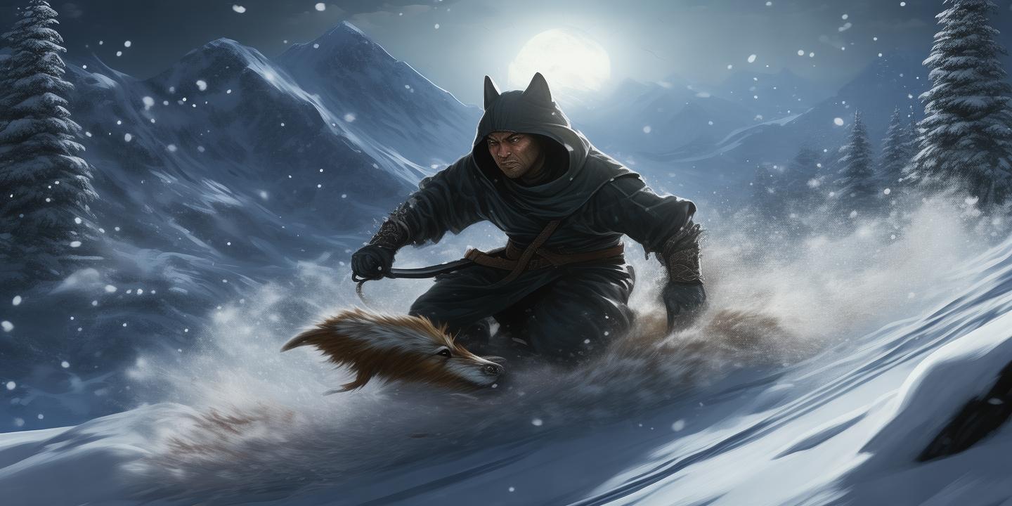 《雪上飞狐：传奇侠客的雪域传奇》 第1张