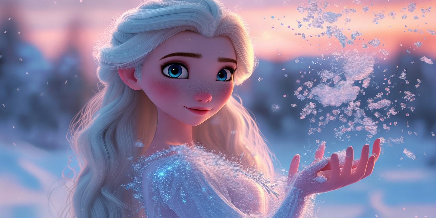 18岁Elsa:青春绽放的冰雪精灵 第1张 18岁Elsa:青春绽放的冰雪精灵 第1张