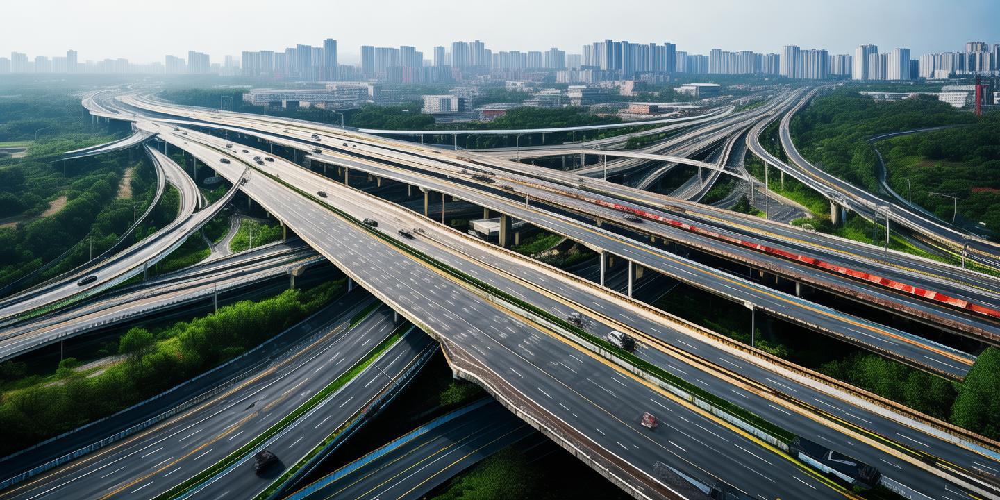 中国高速公路网高清图：纵横交错，织就国家交通新篇章 第1张