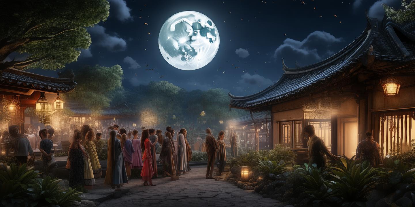 八月十五夜玩月赏析:古韵今风,共赏明月之美 第1张 八月十五夜玩月赏析:古韵今风,共赏明月之美 第1张