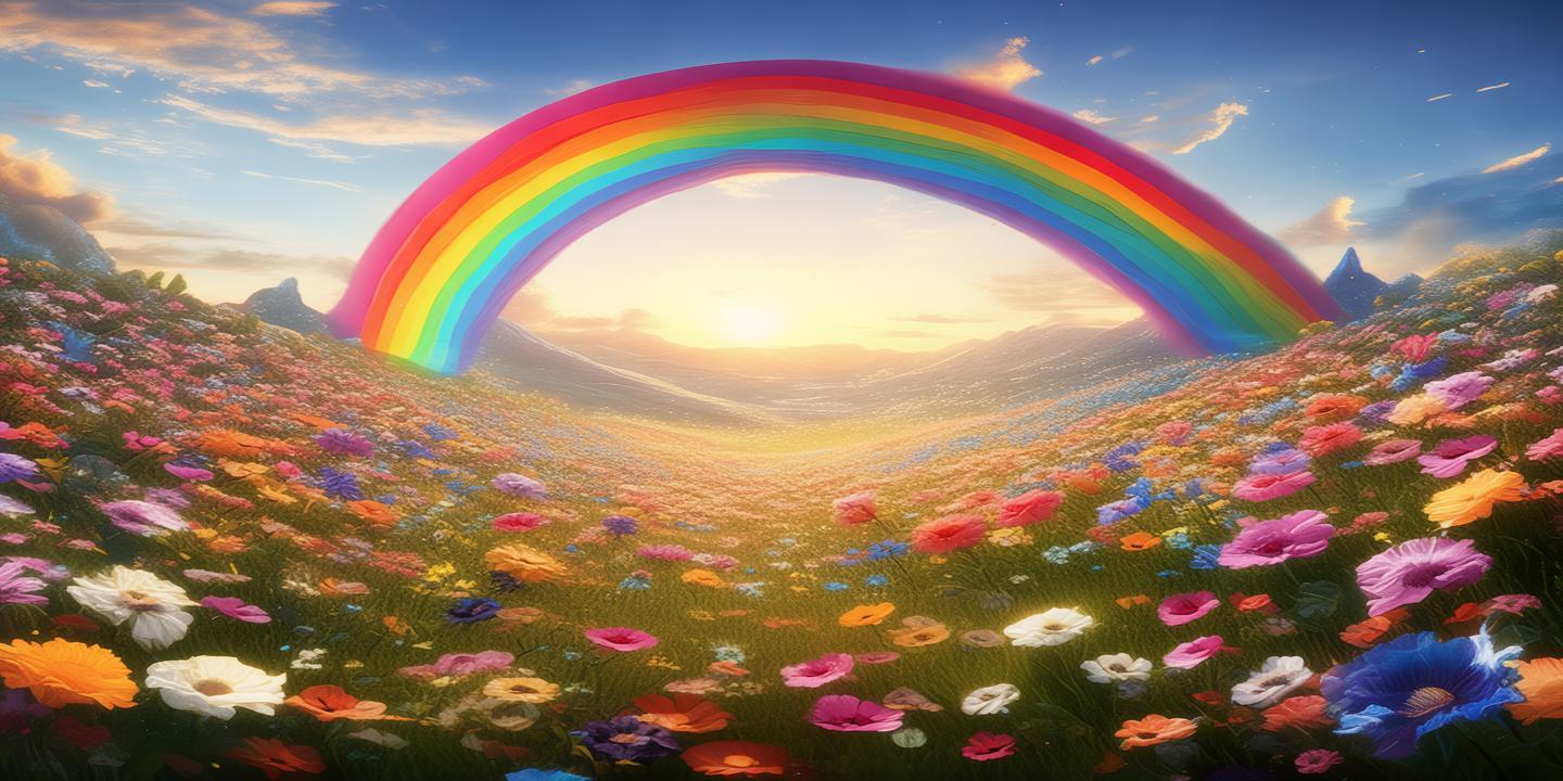 彩虹七种颜色的神奇世界 第1张 彩虹七种颜色的神奇世界 第1张