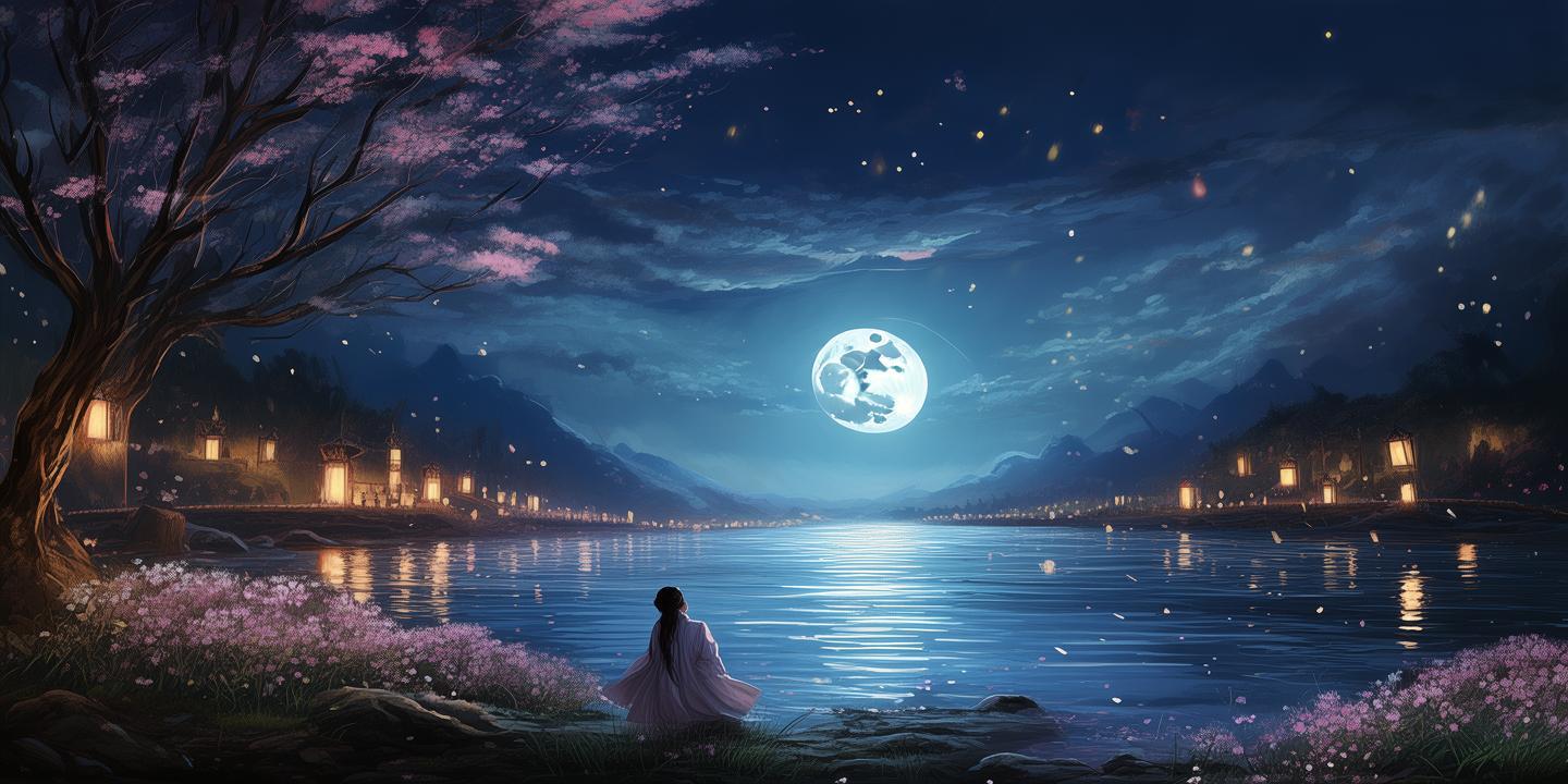 昨夜江边春水生：一场春夜的江边奇遇 第1张