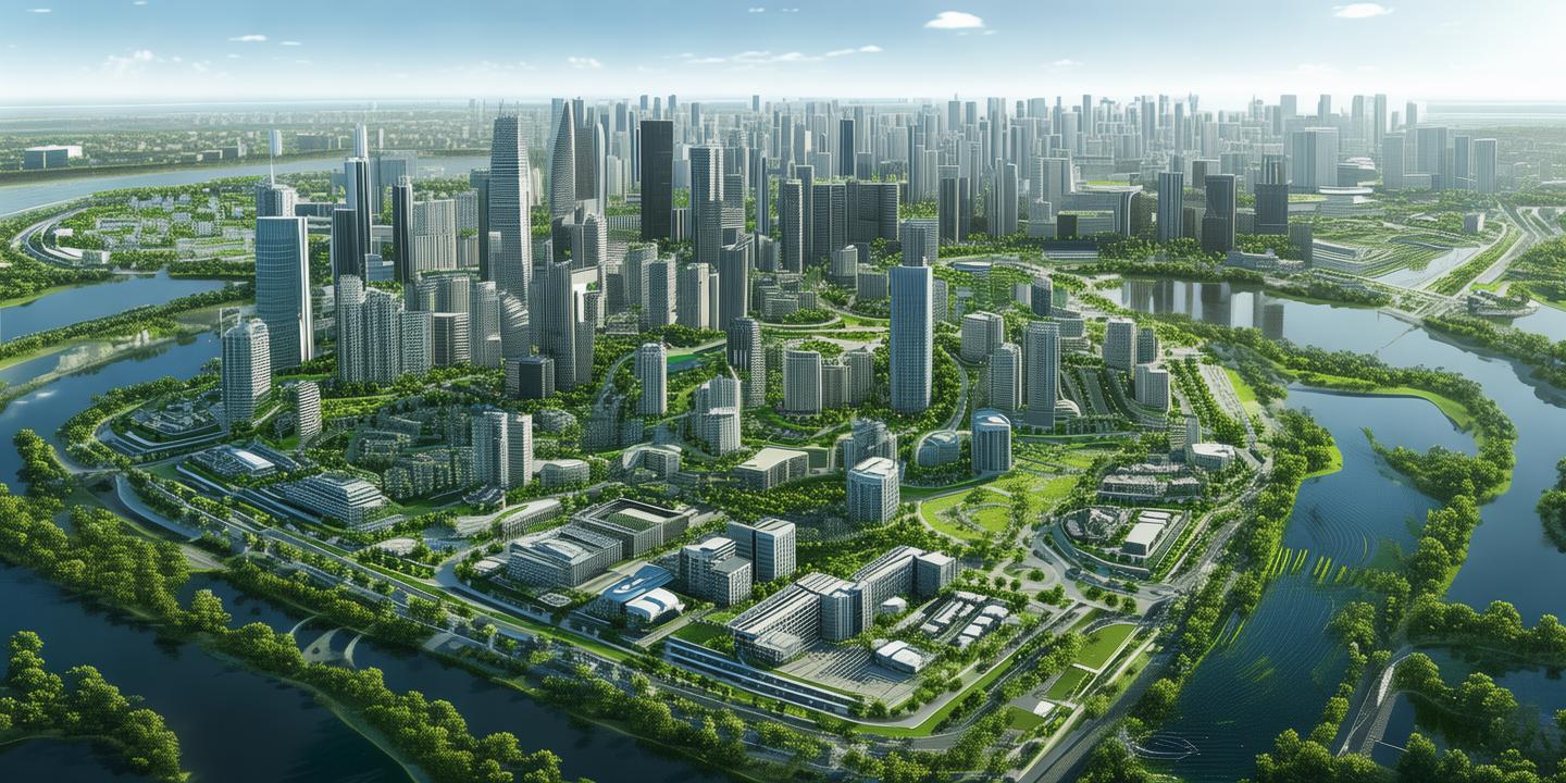 南部新城规划图:未来城市的绿色蓝图 第1张 南部新城规划图:未来城市的绿色蓝图 第1张