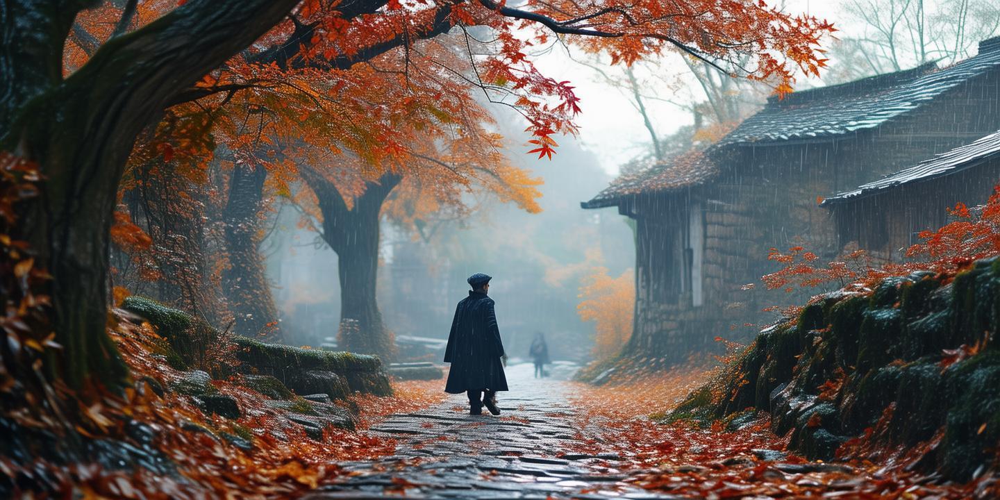 一场秋雨,一阵凉——古韵诗句中的秋意盎然 第1张 一场秋雨,一阵凉——古韵诗句中的秋意盎然 第1张