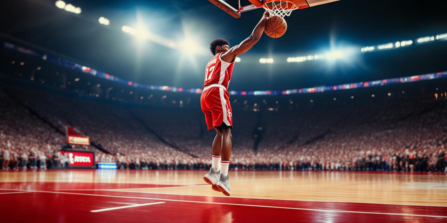 NBA经典对决：火箭队回放录像中的精彩瞬间 第1张