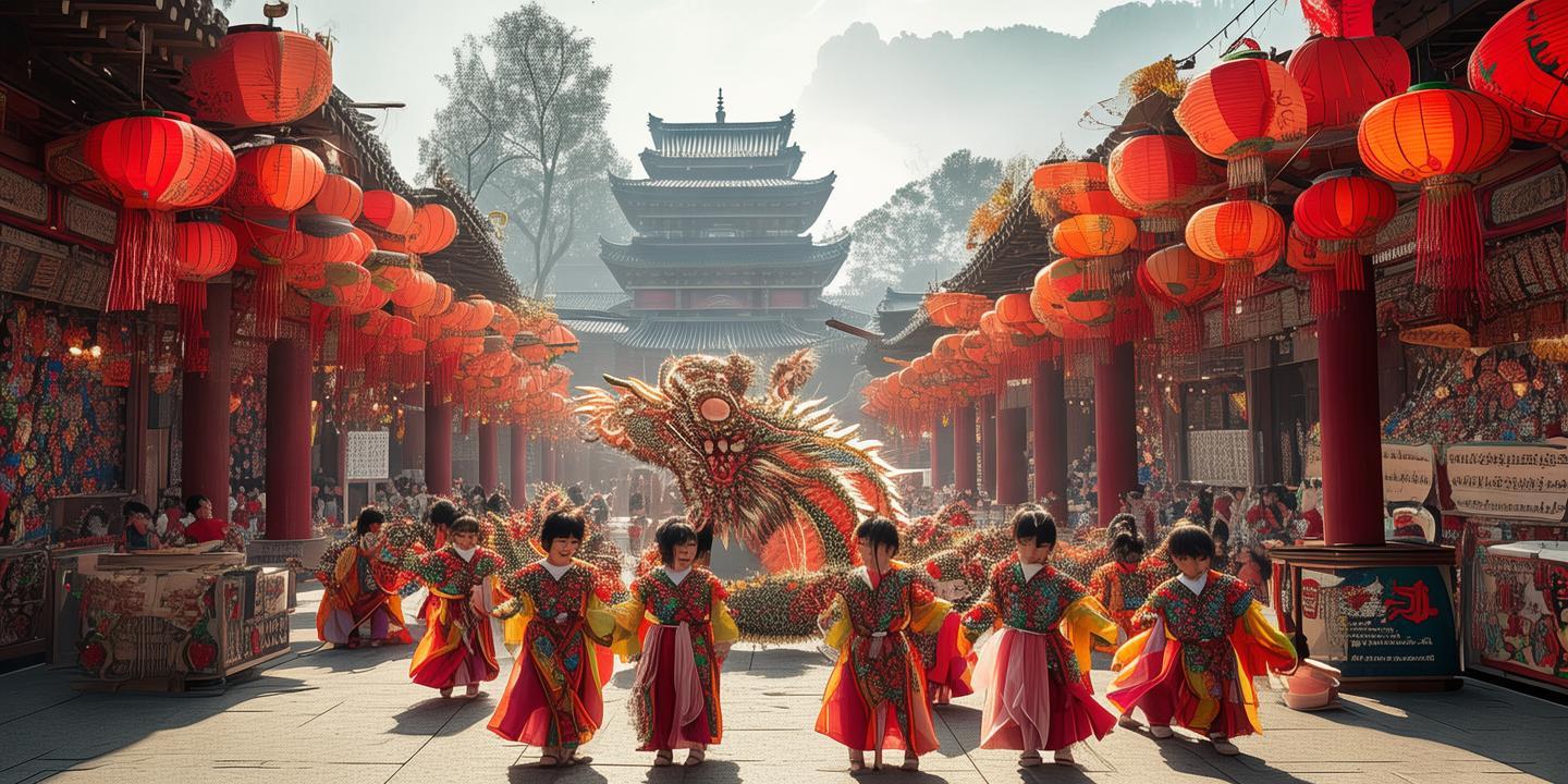 中国传统节日图片素材：传承千年文化的视觉盛宴 第1张