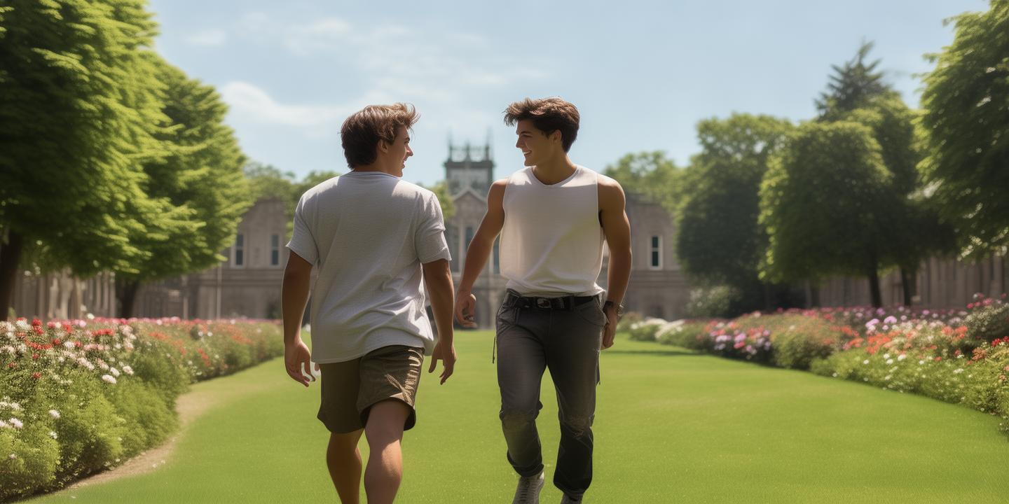 《体育生草场邂逅帅哥:新浪热议的校园奇缘》 第1张 《体育生草场邂逅帅哥:新浪热议的校园奇缘》 第1张