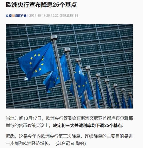 法国央行行长：欧洲央行有进一步降息的空间 第1张